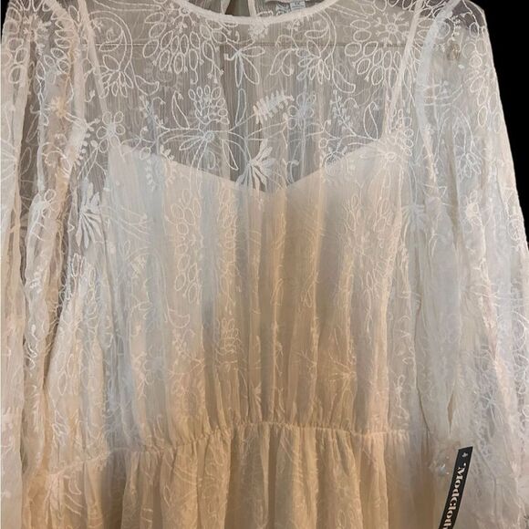 BNWT ModCloth Just the Beginning Maxi Dress 1X -MSRP $199 - Picture 8 of 13